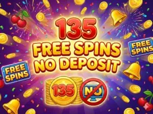 135 Free Spins No Deposit logo