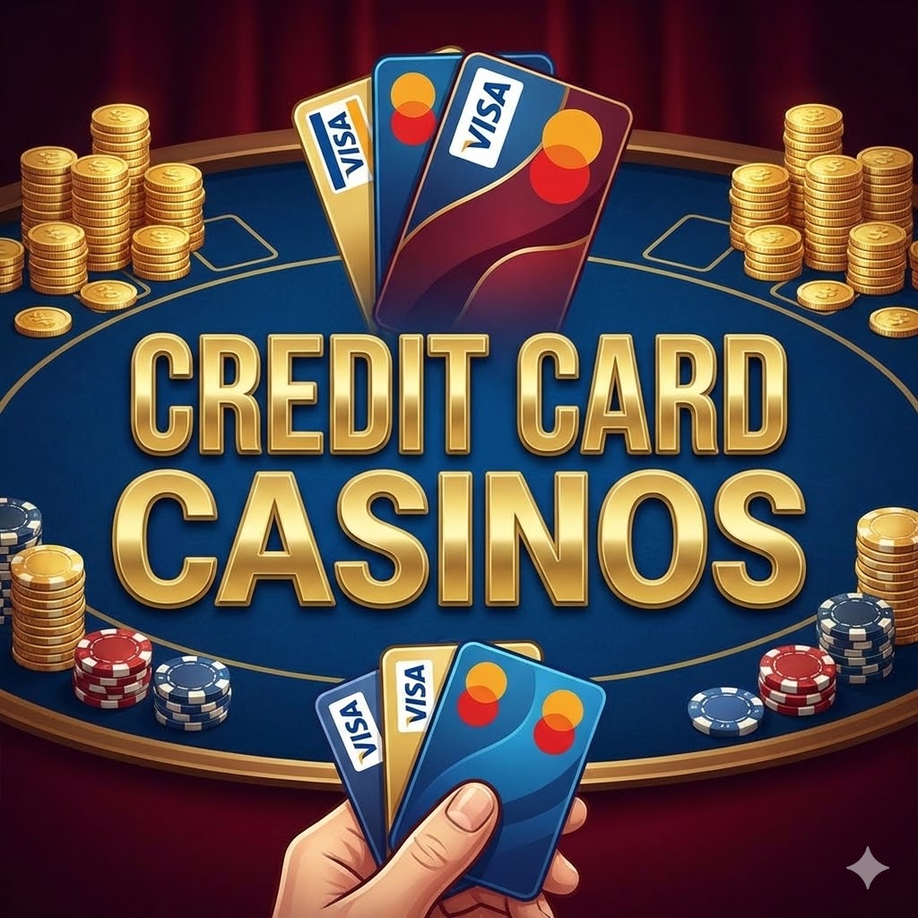 Credit card casinos logo