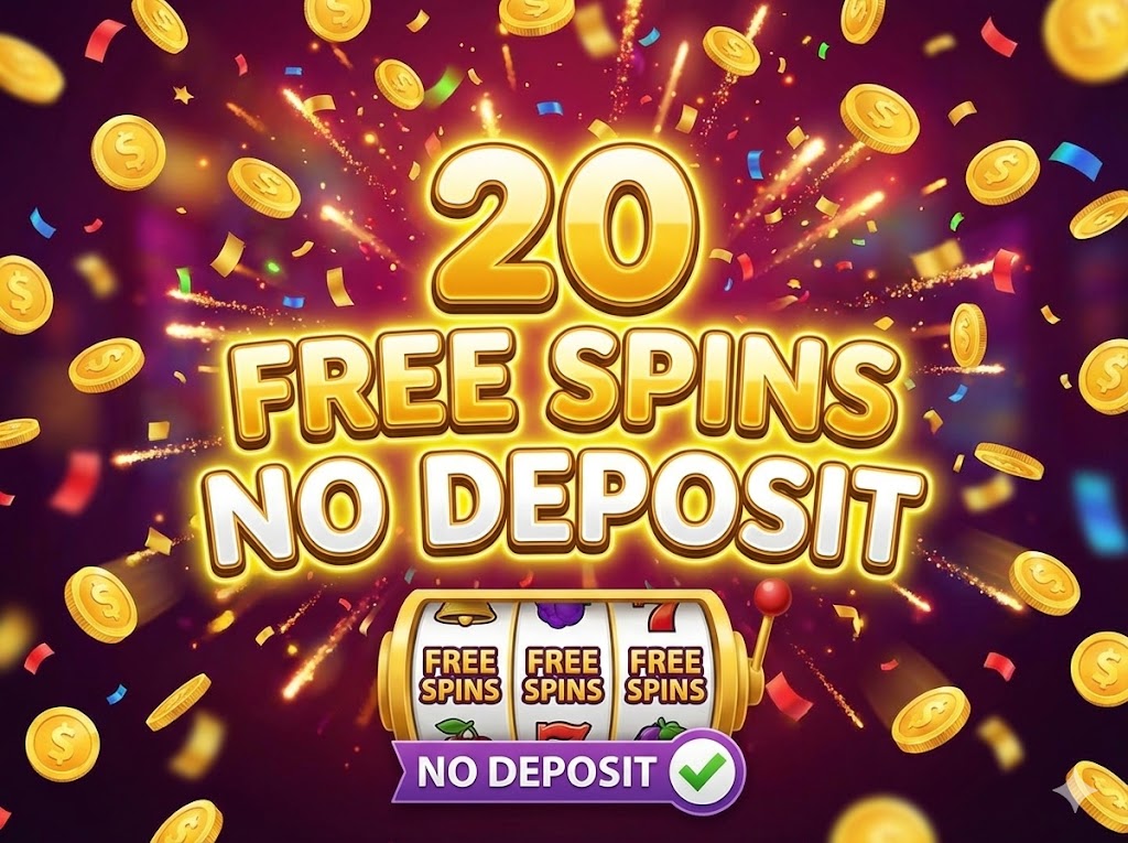 20 Free Spins No Deposit logo