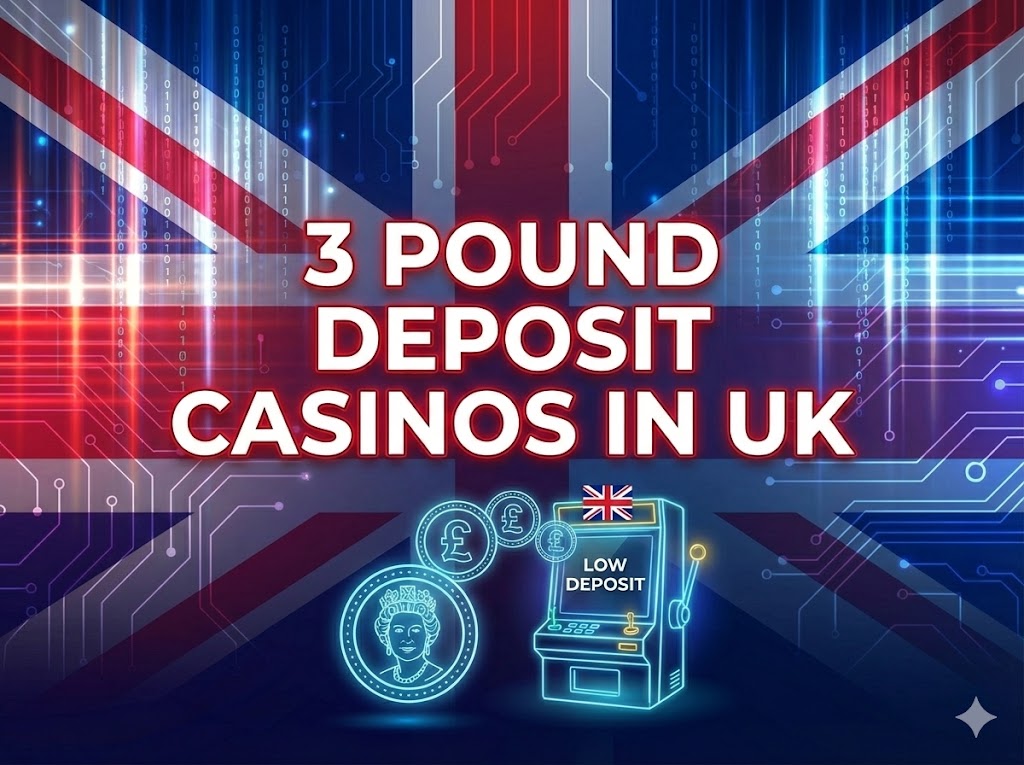 3 Pound Deposit Casinos in UK logo