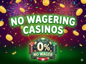 No Wagering Casinos logo