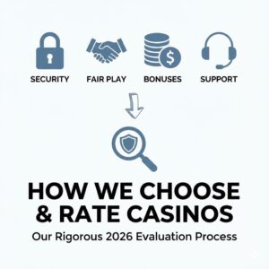 how we chose and rate casinos logo