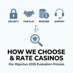 how we chose and rate casinos logo