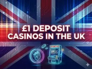 £1 Deposit Casinos in the UK logo
