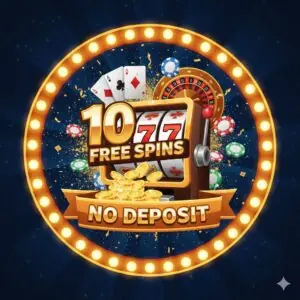 10 free spins no deposit logo