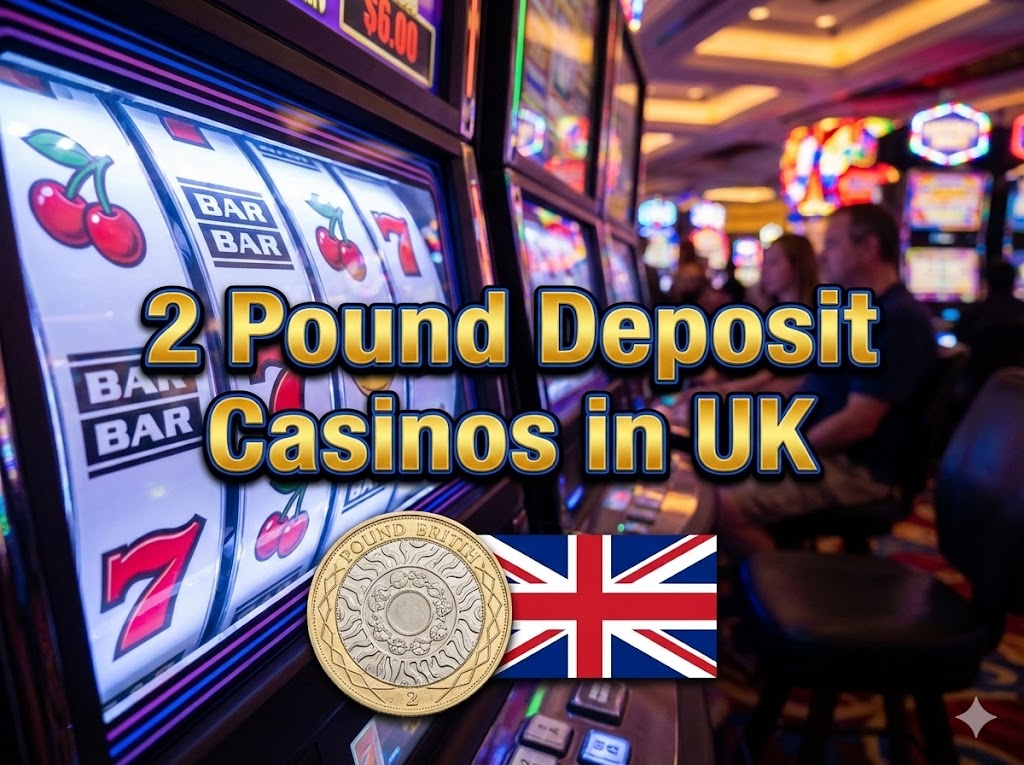 2 Pound Deposit Casinos in UK logo