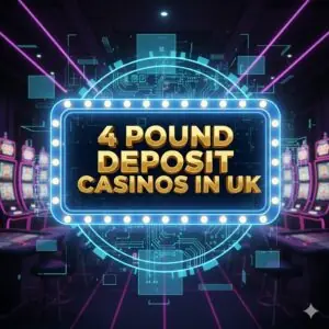 4 Pound Deposit Casinos in UK logo