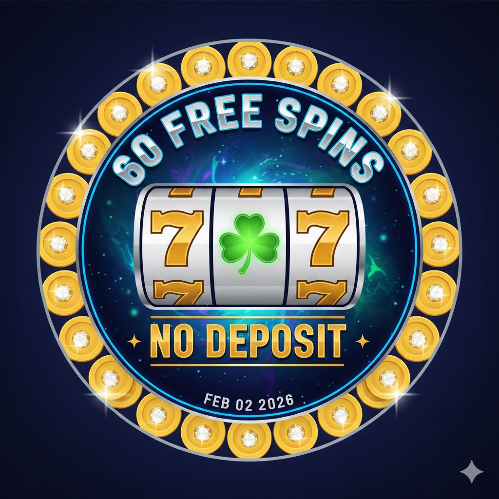 60 free spins no deposit