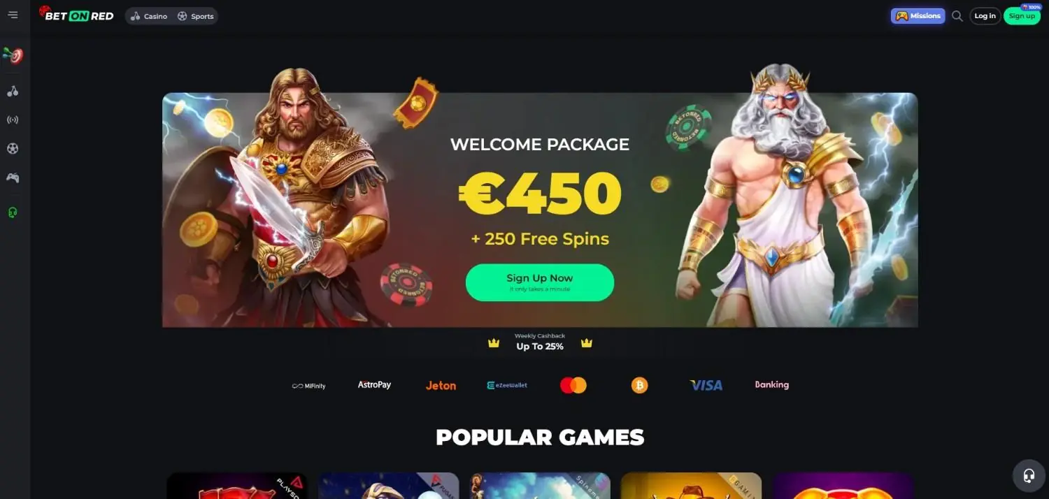 betonred homepage