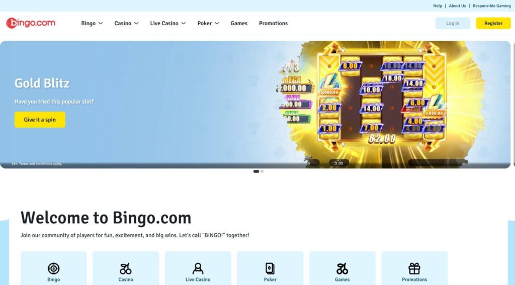 bingo-homepage