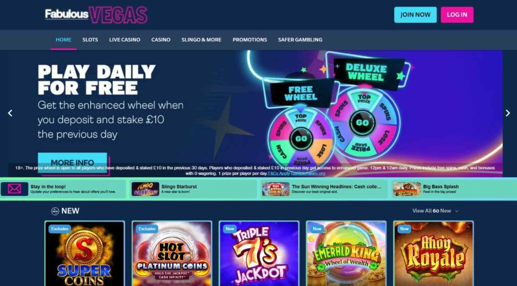 fabulousvegas homepage