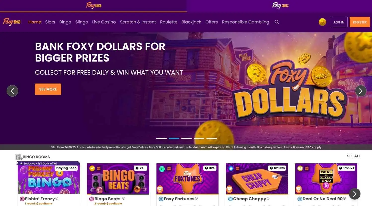 foxybingo-homepage