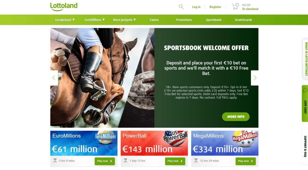 lottoland-homepage