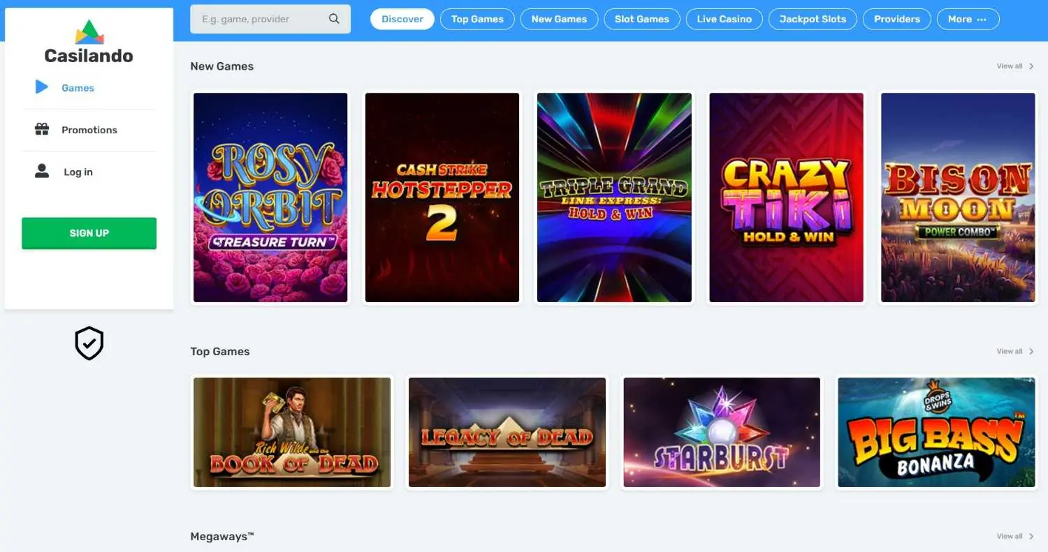 Casilado Homepage