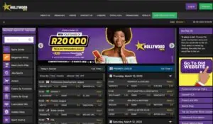 Hollywoodbets Homepage