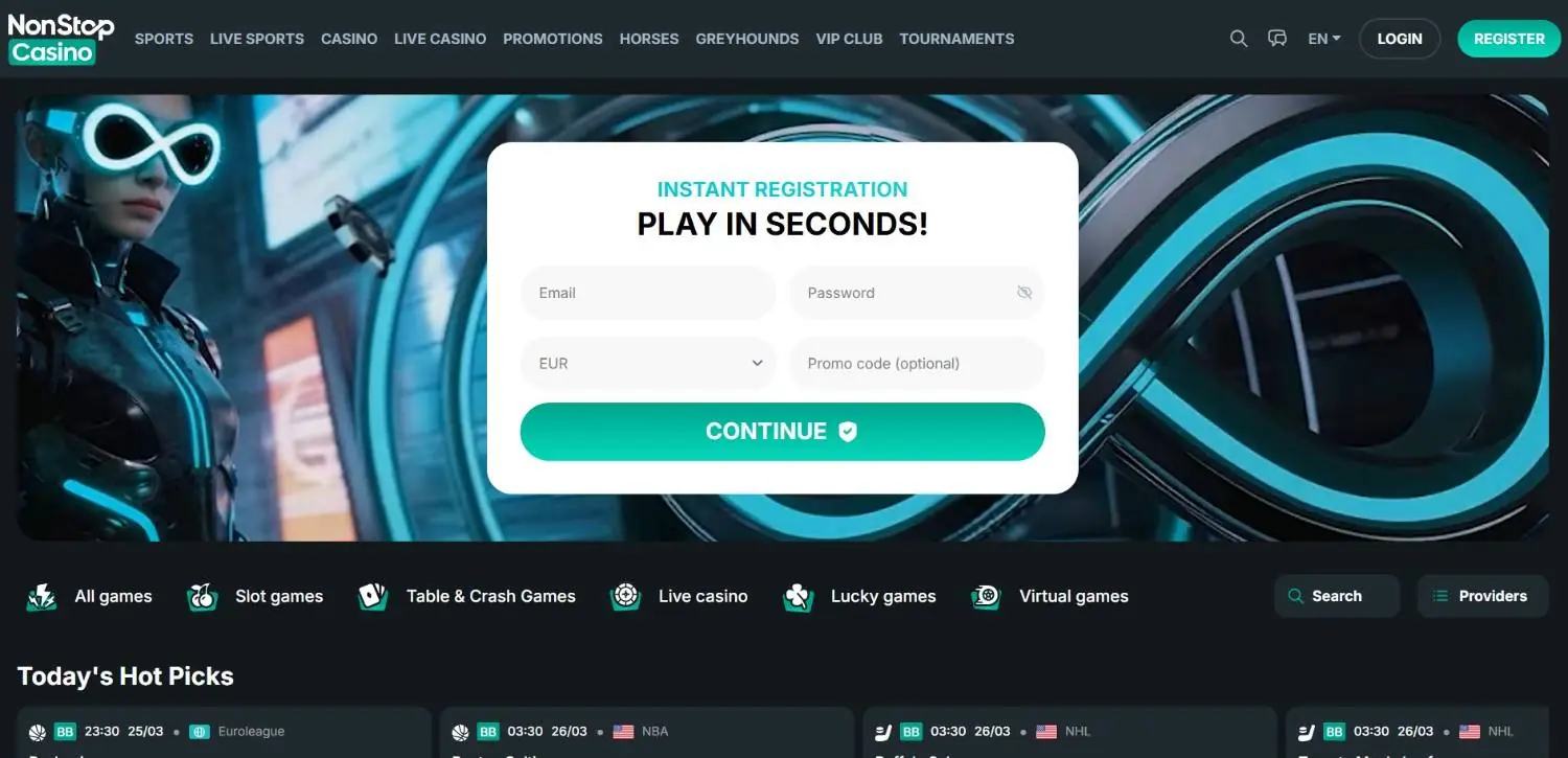 Non Stop Homepage
