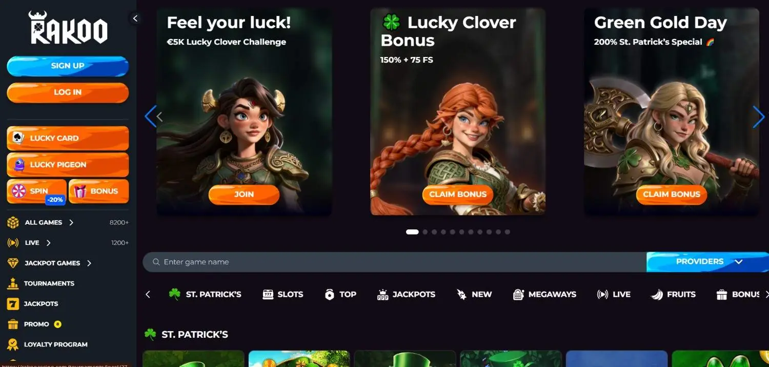 Rakoo Homepage
