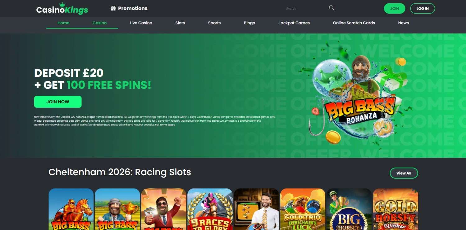 casino kings homepage