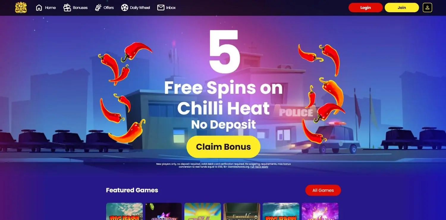 copslots homepage