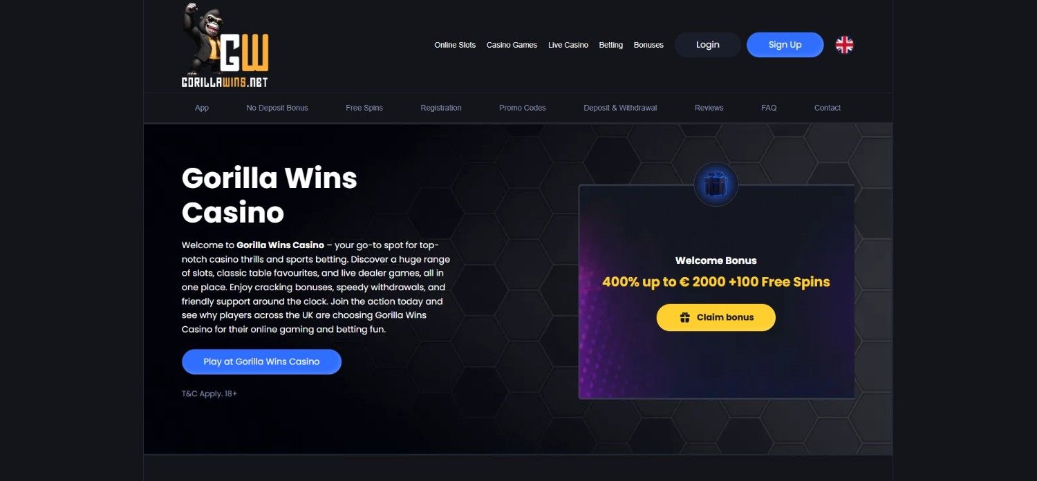 gorilla wins homepage