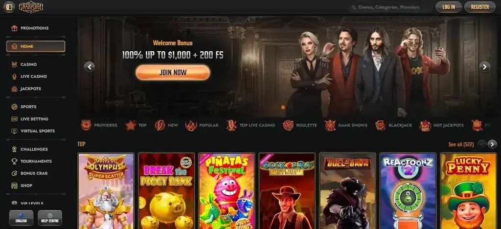 gransino homepage