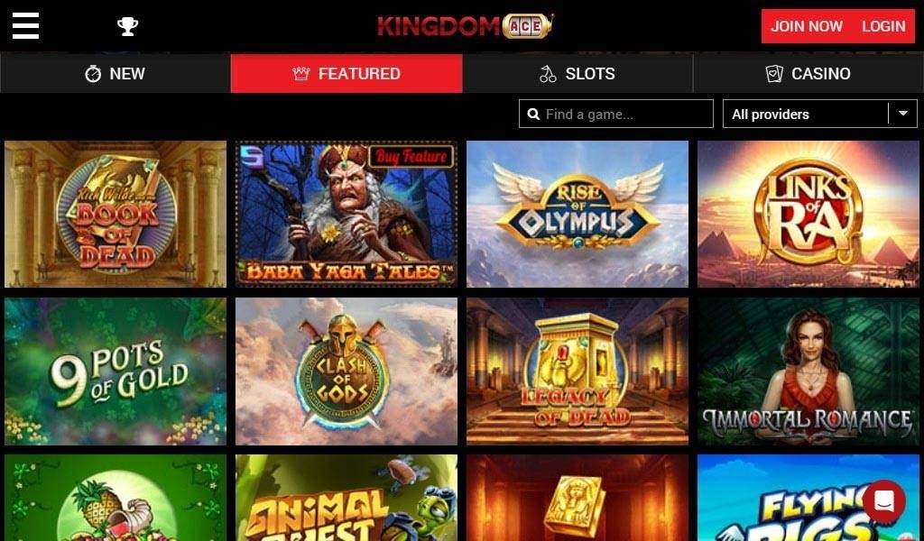 kingdom ace homepage