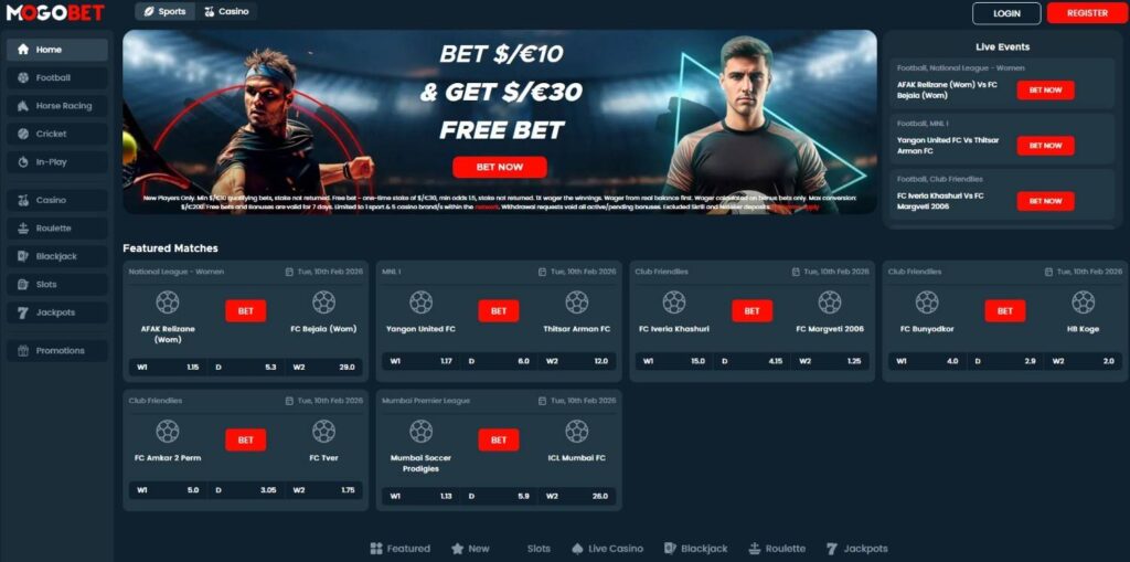 mogobet homepage