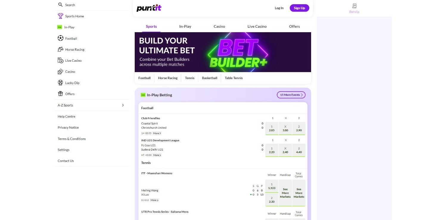 puntit homepage