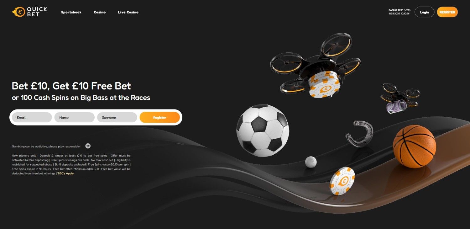 quickbet homepage
