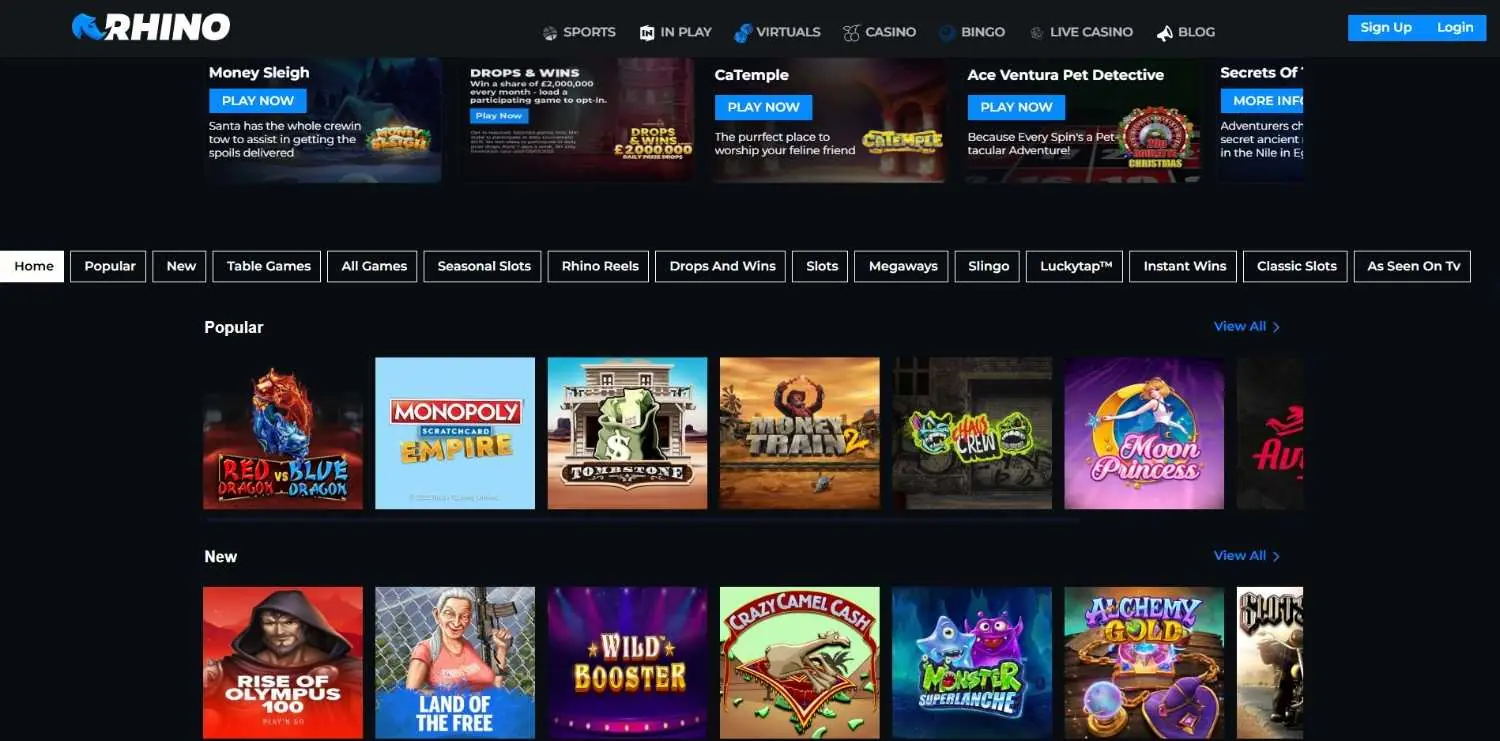 rhino bet homepage