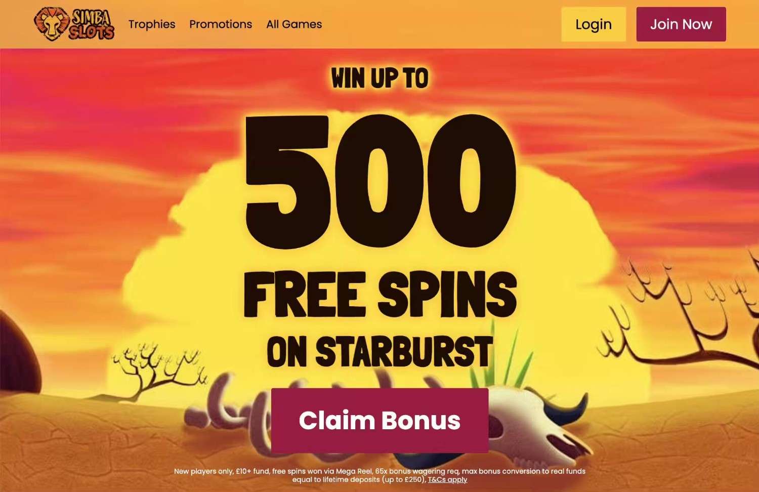 simba slots homepage