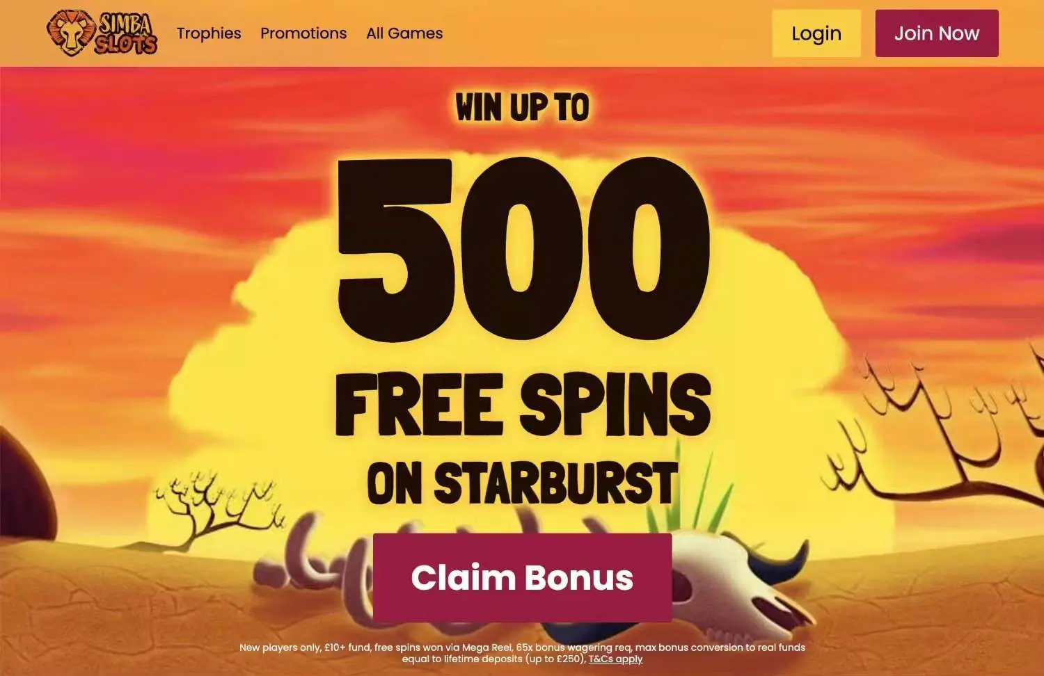 simba slots homepage