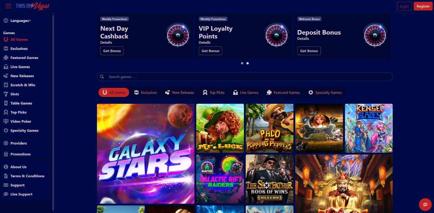 this is vegas homepage