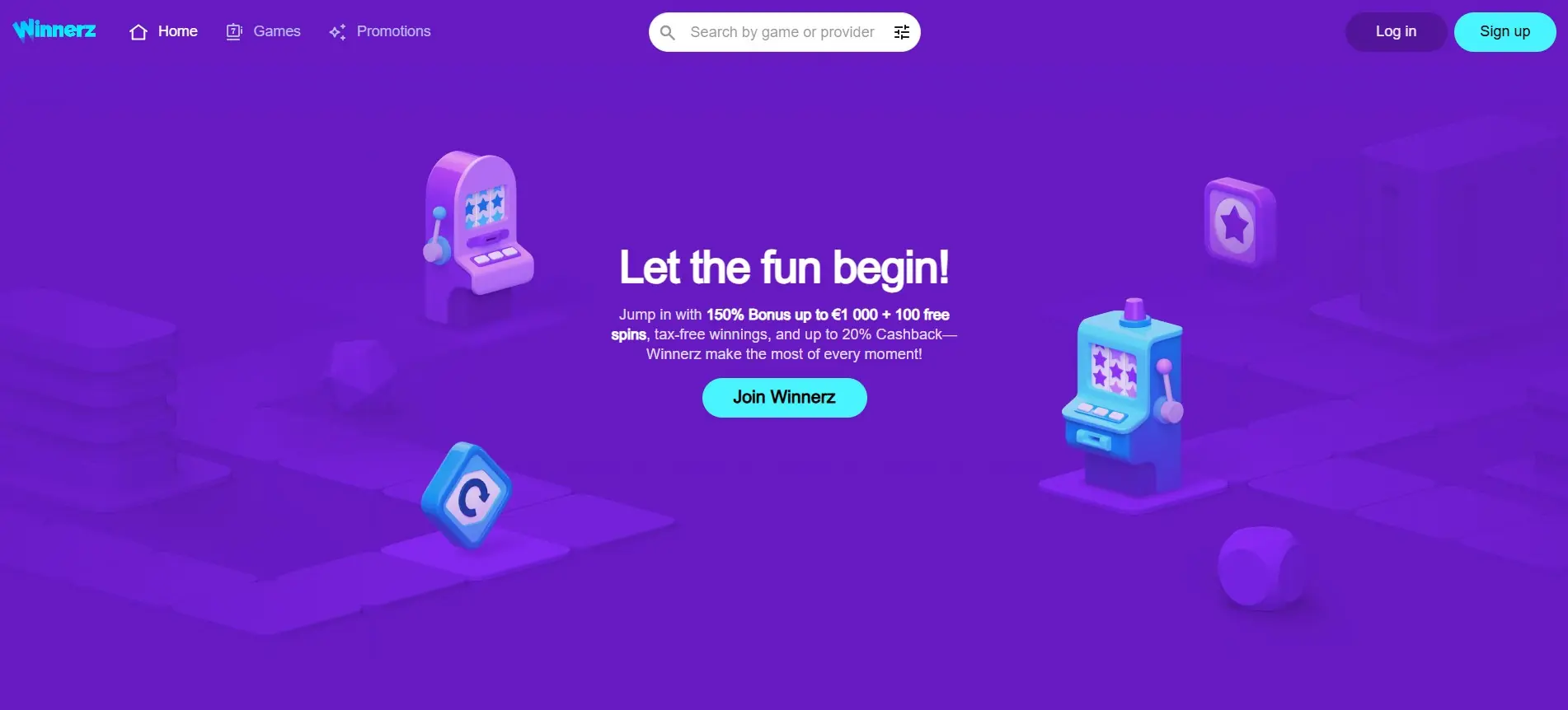 winnerz homepage