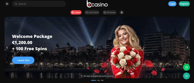 bcasino Homepage