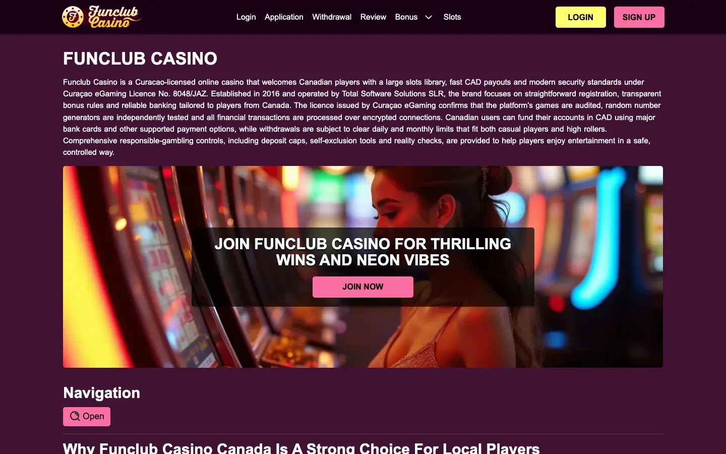funclub-casino-screenshot