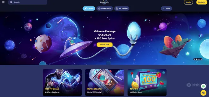 Galactic Wins Homepage
