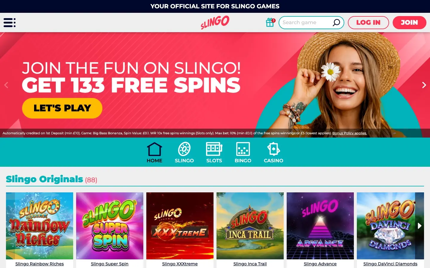 slingo-casino-screenshot