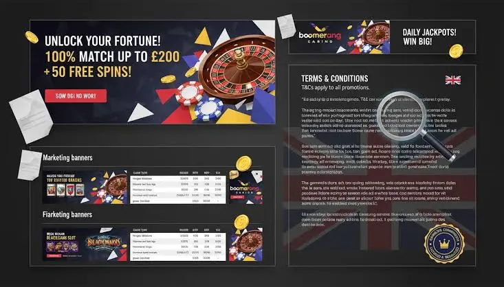 boomerang Casino homepage