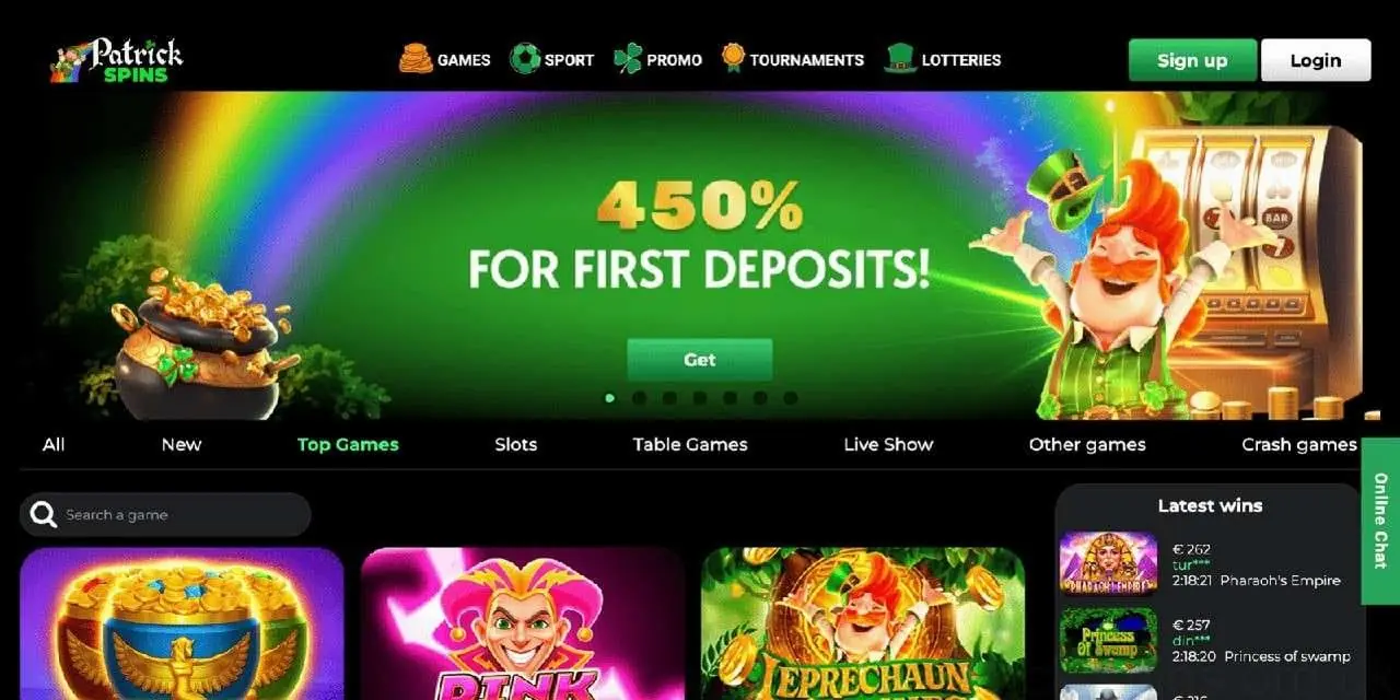 Patrick Spins homepage