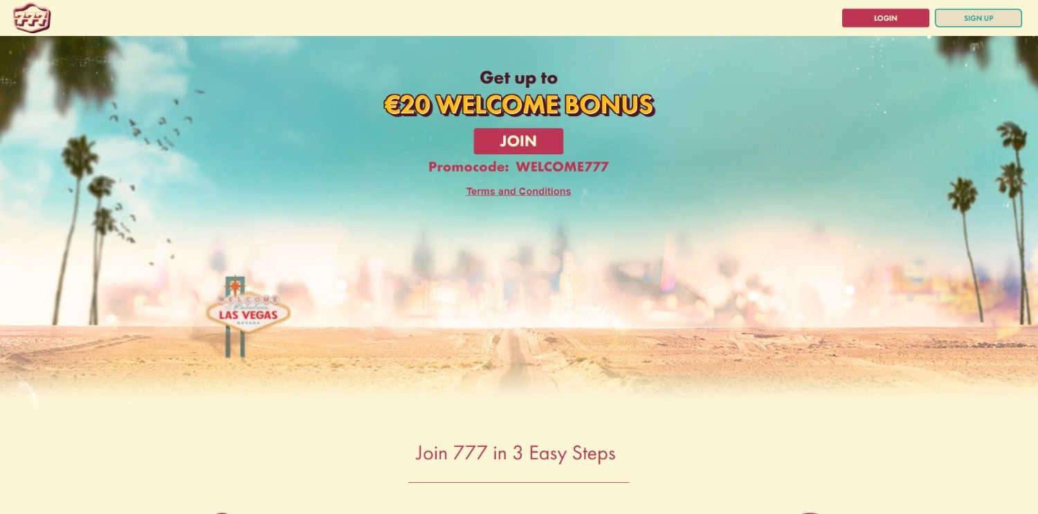 777 casino homepage