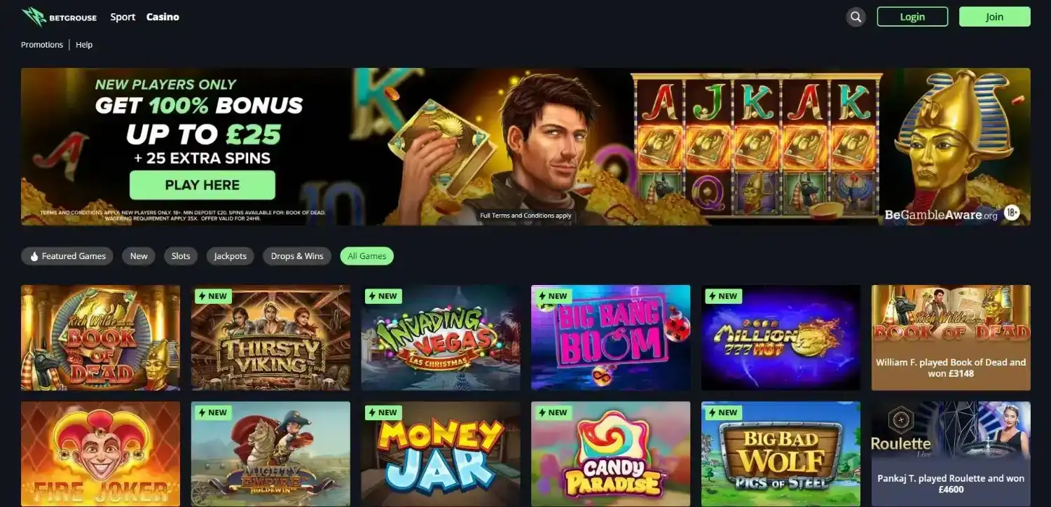 Betgrouse-Casino-Homepage Betgrouse-Casino-Homepage