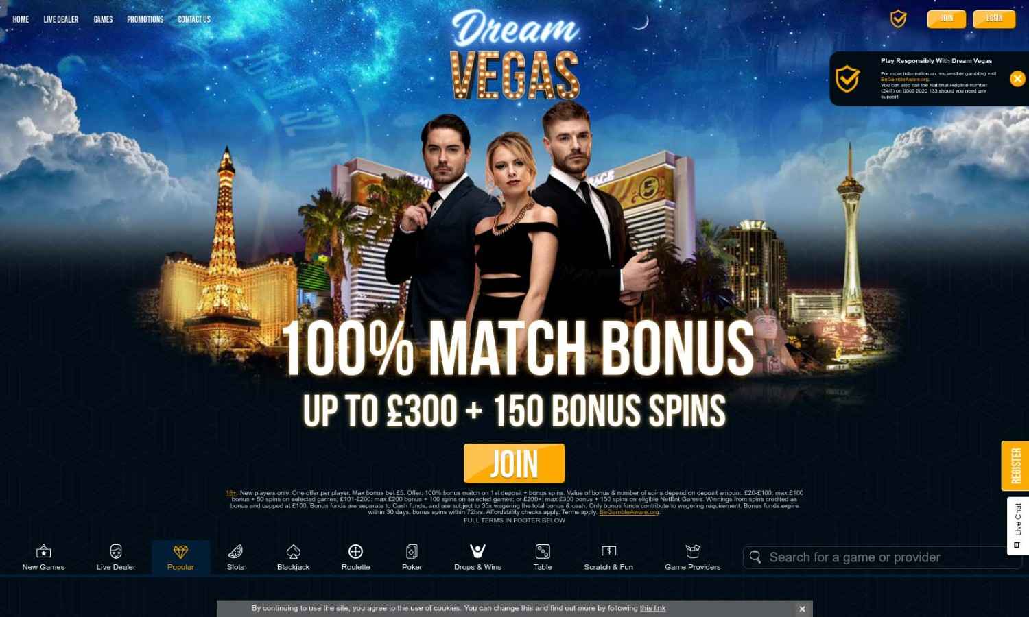 dream vegas homepage dream vegas homepage
