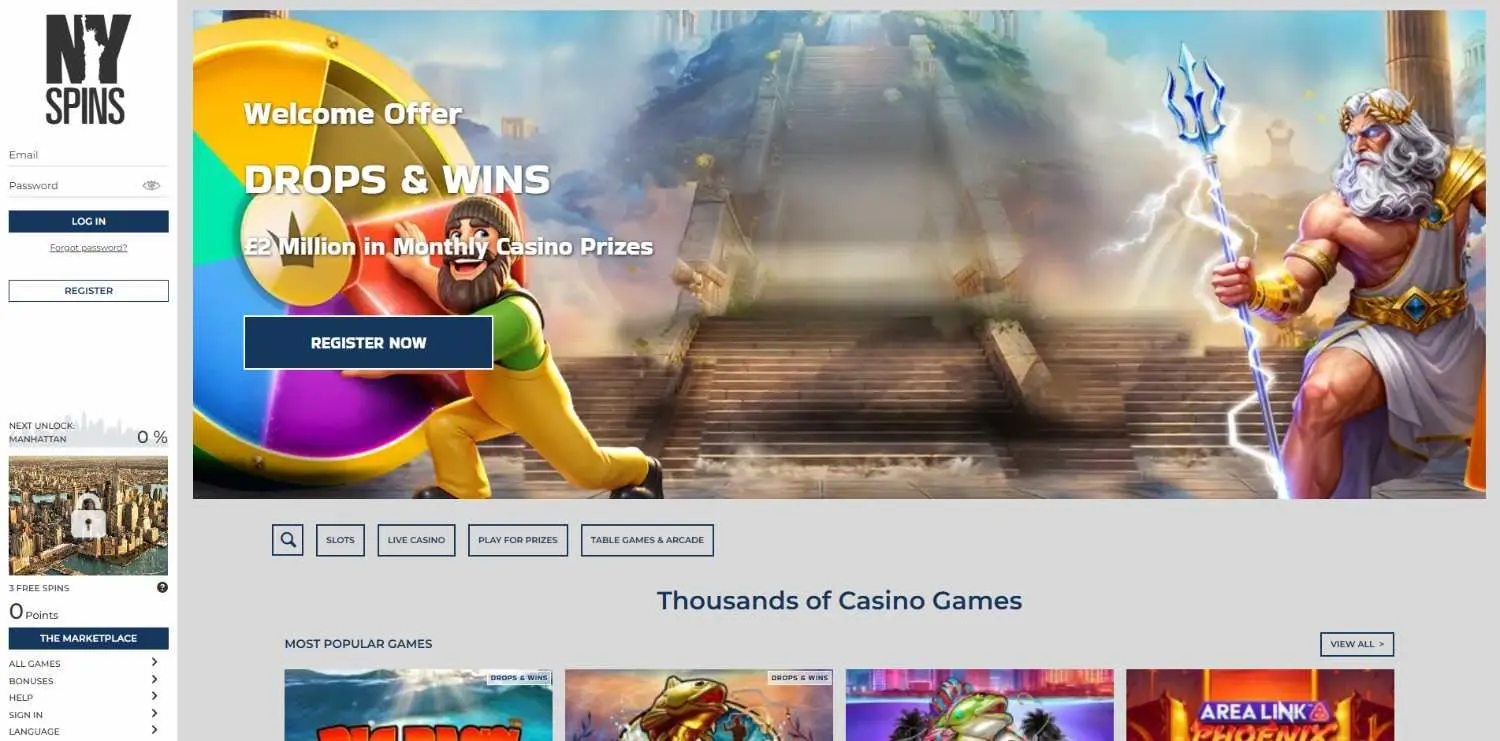 NYSpins Homepage NYSpins Homepage